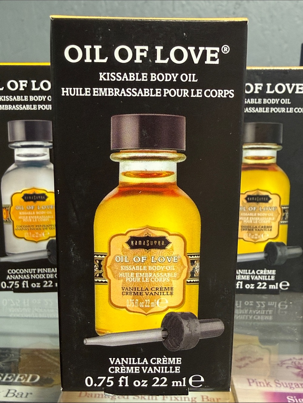 Kama Sutra Oil of Love Kissable Warming Body Gel - Vanilla Crème (New)